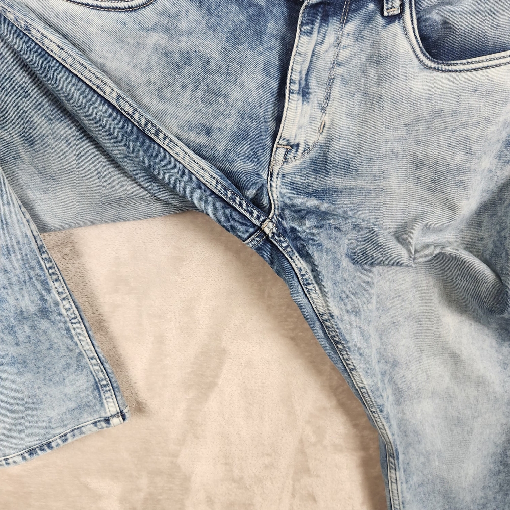 U.S. Polo Assn. Jeans Brandon Men's Acid Wash Blue Slim Tapered Size W33 - Picture 16 of 16